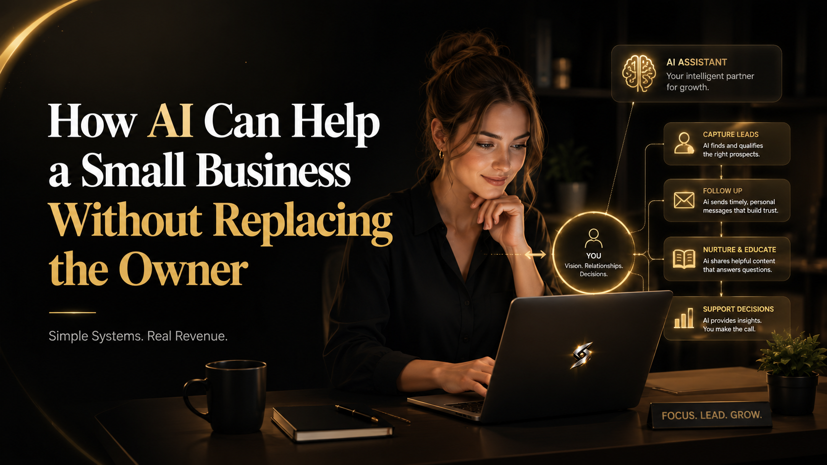 How AI Can Help a Small Business Without Replacing the Owner